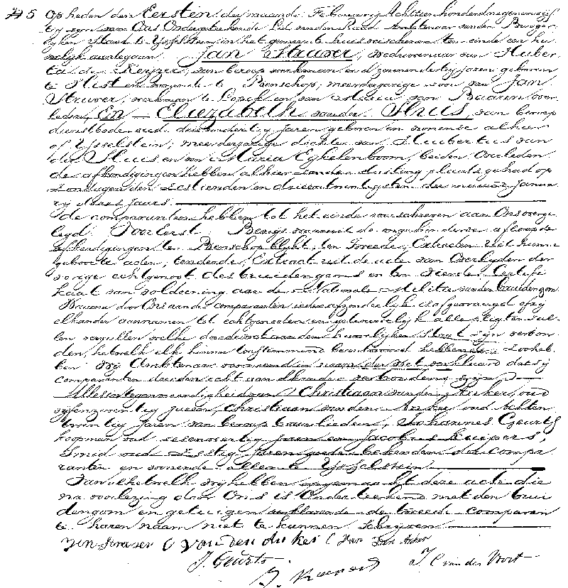 18590201 huw akte 5 Jan Straver - Eliezabeth vd Sluis